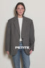 BYLOTTE Studios - Oversized Blazer - Harvey Blazer - Grey Melange