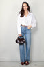 R13 - Blouse - Crossover bubble shirt - White - BYLOTTE