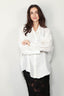 R13 - Blouse - Drop Neck Shirt - White - BYLOTTE