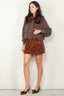 R13 - Hoodie - Balloon popover hoodie - Brown - BYLOTTE