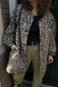 R13 - Jas - Taped Liner Coat - Wolly Leopard - BYLOTTE