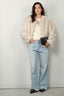 R13 - Trui - Cropped R13 Crewneck - Natural - BYLOTTE