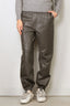 Raiine - Broek - Ruby Lamb Leather - Grey - BYLOTTE