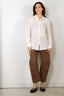 Ralph Lauren - Blouse - Classic Long Sleeve Button Front Shirt - Antique Cream - BYLOTTE