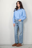 Ralph Lauren - Blouse - Classic Long Sleeve Button Front Shirt - Bristol Blue - BYLOTTE