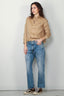 Ralph Lauren - Blouse - Classic Long Sleeve Button Front Shirt - Vintage Khaki - BYLOTTE