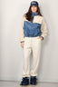 Ralph Lauren - Jas - Fleece Denim Mockneck Pullover - Cusi Wash - BYLOTTE