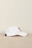 Ralph Lauren - Pet - Embroidered flag twill ball cap - Ceramic white - BYLOTTE