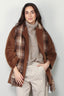 Ralph Lauren - Sjaal - Plaid Wool Alpaca Scarf - Cream - BYLOTTE