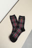 Ralph Lauren - Sokken - Plaid Trouser Socks - Black - BYLOTTE