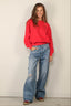 Ralph Lauren - Sweater - Knit sweatshirt - Deep Orangey Red - BYLOTTE