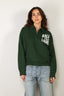Ralph Lauren - Sweater - Logo Fleece Quarter Zip - Northwest Pine - BYLOTTE