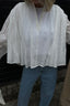 RÓHE - Blouse - Pleated Ramie Top - Optic White - BYLOTTE