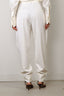 RÓHE - Broek - Balloon Cuf Trousers - Off White - BYLOTTE