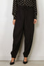 RÓHE - Broek - Balloon Track Pants - Black - BYLOTTE