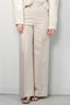 RÓHE - Broek - Palazzo Leg Shaped Trousers - Sand - BYLOTTE