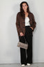 Rohe - Jacket - Mandarin Double Face - Taupe - BYLOTTE