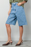 RÓHE - Shorts - Baggy Fit Denim Shorts - Denim Blue - BYLOTTE