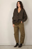 Rohe - Vest - Sculptural Compact Cardigan - Forest Melange - BYLOTTE