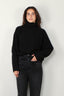 RÓHE - Trui - Classic turtleneck jumper -  Black