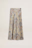 Golden Goose - Rok - Journey Plisse Skirt Ora - Pastel Flowers