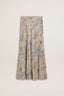 Golden Goose - Rok - Journey Plisse Skirt Ora - Pastel Flowers