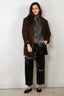 Rotate - Blazer - Oversize Suede - Chocolate Brown - BYLOTTE