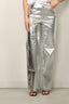 Rotate - Broek - Braided Straight - Silver - BYLOTTE