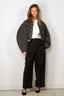 Rotate - Jacket - Boucle Short - Gray Pinstripe - BYLOTTE