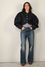 Rotate - Jacket - Boucle Short - Navy Blazer - BYLOTTE