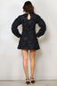 Rotate - Jurk - Jacquard Mini - Sky Captain - BYLOTTE