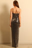 Rotate - jurk - Sequin Maxi Slit - black - BYLOTTE