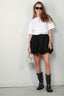 Rotate - Rok - Mini Balloon Skirt - Black - BYLOTTE