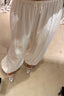 Rotate - Broek - Striped Balloon Pants - Bright White