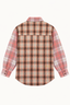 The Tales - Blouse - Reversible Flannel Shirt - Pink