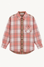 The Tales - Blouse - Reversible Flannel Shirt - Pink