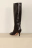 Sania d'mina - Laarzen - Avenue High Wide Shaft - Dark Brown Leather - BYLOTTE