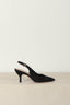 sania d'mina - Sandalen - Elena - Black Suede - BYLOTTE