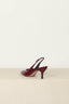 sania d'mina - Sandalen - Elena - Bordeaux Patent Leather - BYLOTTE