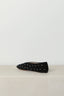 Le Monde Béryl - Ballerina's - Regency Slipper Crystal Studded Suede - Black