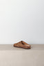 Posa - Loafers - Mule Studded - Chocolate
