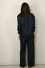 Sea Me Happy - Blouse - Shibuya Blouse Poplin - Midnight Blue - BYLOTTE