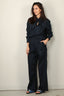 Sea Me Happy - Blouse - Shibuya Blouse Poplin - Midnight Blue - BYLOTTE