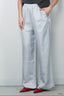 Sea Me Happy - Broek - Bruce Pants Linen Blend - Silver grey - BYLOTTE