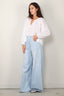 Sea Me Happy - Broek - Super woody jeans strass - Light blue - BYLOTTE