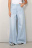 Sea Me Happy - Broek - Super woody jeans strass - Light blue - BYLOTTE