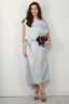 Sea Me Happy - Jurk - Avery Dress Linen Blend - Silver Grey - BYLOTTE