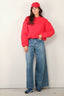 Sea Me Happy - Sweater - Apollo sweater - Poppy red - BYLOTTE