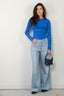 Sea Me Happy - Top - Lee top - Electric blue - BYLOTTE