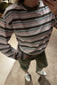 Halfboy - Top - Stripes Longsleeve Tee - Multicolor Stripes